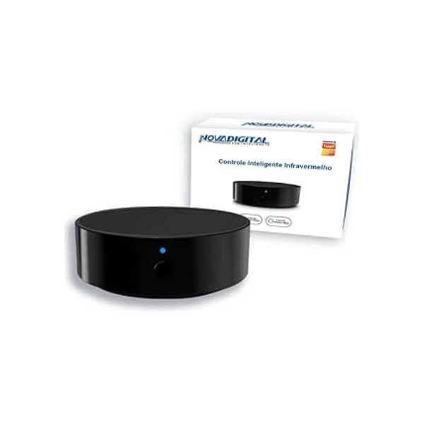Controle Universal IR Infravermelho Inteligente Para Automação Wi-Fi Novadigital SRW-004 Tuya Smart Life Alexa Compatível Com Tv Ar Condicionado Monitor