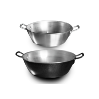 Panela Resistente Tacho Moqueca 31 e 33 Cm Sem tampa Com Alças Laterais reforçadas