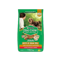 Purina Dog Chow Ração Cães Adultos Pequenos Dog Chow Carne E Frango 10 1Kg