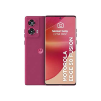 Smartphone Motorola Edge 50 Fusion 5G - 256GB 8GB RAM + 8GB RAM Boost 50MP Sony AI Camera IP68 NFC Pink - Vegan Suede