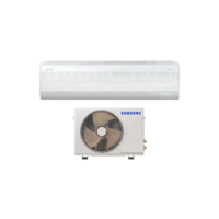 Ar-condicionado Split Samsung Inverter Windfree Connect Ai 18.000 Btus Quente E Frio Sem Vento Ar18dxfaawknaz