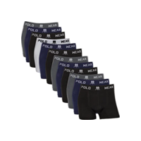 Kit 12 Cuecas Boxer Polo Wear Sem Costura Atacado Original