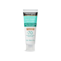 Neutrogena Sun Fresh Protetor Solar Facial Para Pele Oleosa Derm Care Pele Morena FPS 70,40g