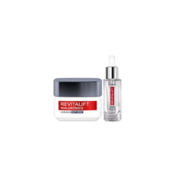 Kit Sérum Preenchedor Facial Anti-idade 30ml + Creme Facial Anti-Idade L'Oréal Paris Revitalift Hialurônico 49g