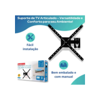 Suporte Articulado Tv Parede Monitor Lcd Led Oled Qled Plasma 10 32 40 43 50 55 60 Polegadas
