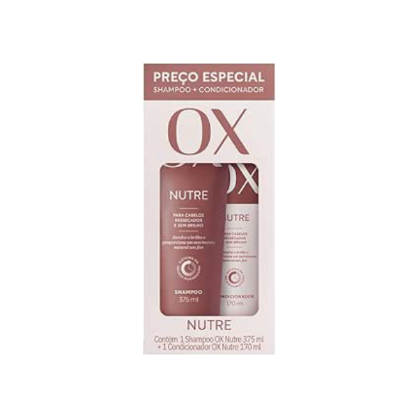 Flora - Kit Ox Shampoo 375Ml+Cond 170Ml Nutre