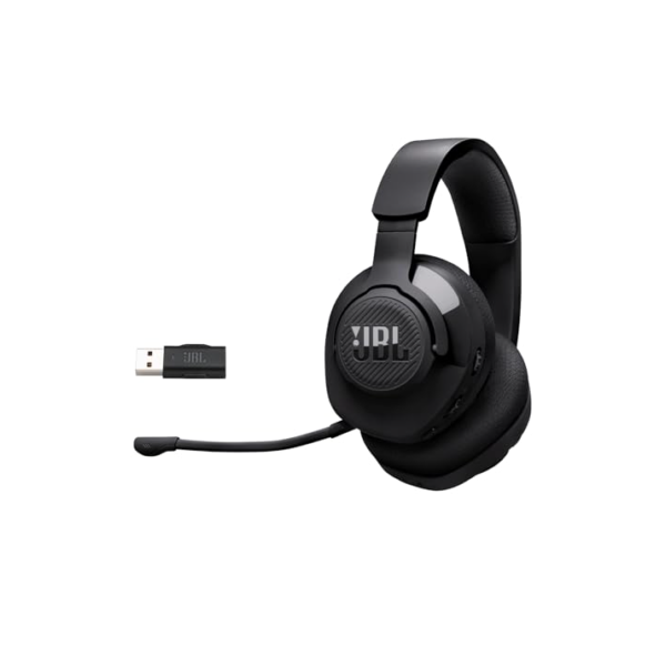 JBL, Fone de Ouvido Com Fio, Quantum 360 Wireless, Headset Gamer, Over Ear, Microfone Removível - Preto