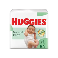Huggies Fralda Premium Natural Care RN 34 Un (Embalagem pode variar)