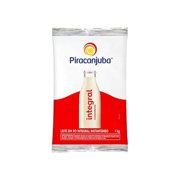 Piracanjuba Leite Em Pó Integral Instantâneo 1Kg