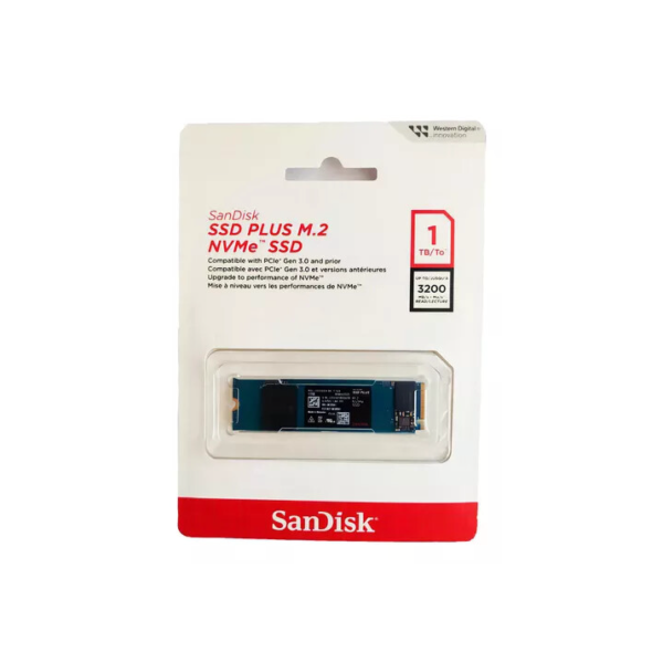 Ssd M.2 1tb Sandisk Plus Nvme 2280