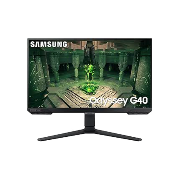 SAMSUNG Monitor Gamer Odyssey 27", FHD, 240 Hz, 1ms, com ajuste de altura, HDMI, DP, Gsync, Freesync, Preto, Série G40