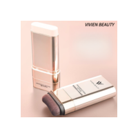 VIVIEN BEAUTY Foundation Stick Corretivo De Extremidade Dupla Ilumina A Cor Da Pele Controle De Óleo À Prova D'água Hidr