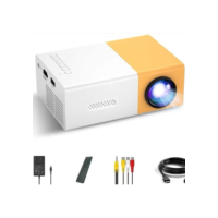 Mini Projetor Portátil Led 1080p 600 Lúmens Hdmi YG300 Envio Imediato