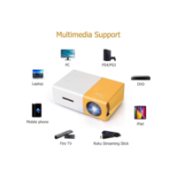 Mini Projetor Portátil Led 1080p 600 Lúmens Hdmi YG300 Envio Imediato