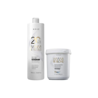 Braé Pó Descolorante 500g + Ox Wanna Be Blond 20 Vol 900ml Tom Sem tom