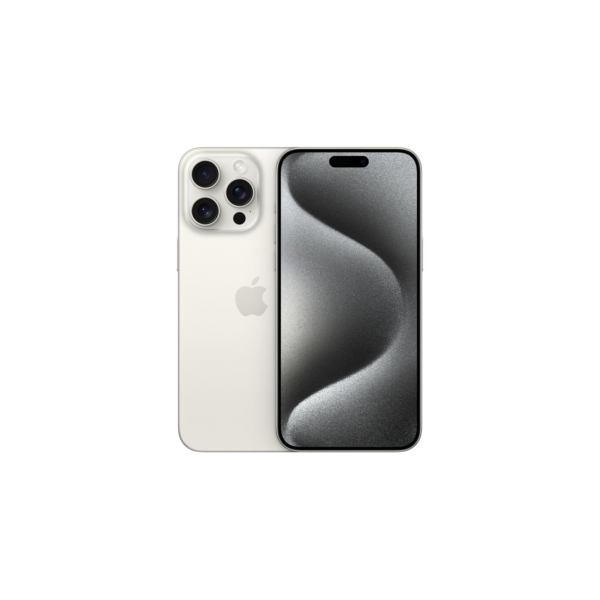 iPhone 15 Pro Max Apple 256GB, Câmera Tripla 48MP, Tela 6.7", Branco Titânio