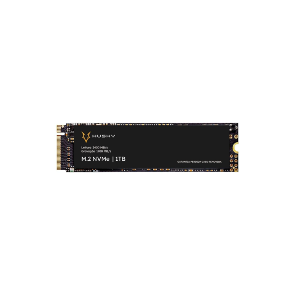SSD PCIe Husky ThunderBoost 1TB, M.2 NVMe, Leitura 2400MB/s, Gravação 1700MB/s, Preto - HSSD0021000