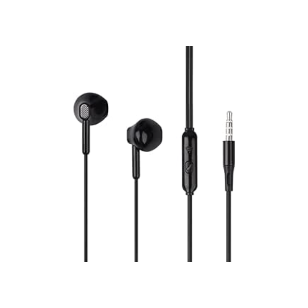 FONE DE OUVIDO 1000MM - 1200MM - PRETO - VQ-H26