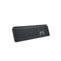 Teclado sem fio Logitech MX Keys S com Clique Silencioso, Teclas Programáveis, Iluminação Inteligente, Conexão Bluetooth ou Receptor USB Logi Bolt e Bateria Recarregável - Grafite