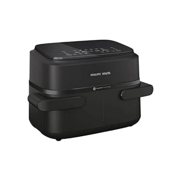 Fritadeira Airfryer Série 1000 Duplo Cesto 7,1L Philips Walita, 1850W, 2 anos de garantia, 110v - NA150/00