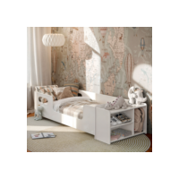 Cama Infantil Aconchego Montessoriana Com Nicho