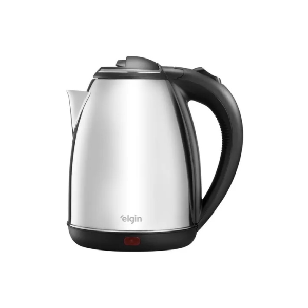Chaleira Elétrica Elgin Inox 2 L Led Desliga Automatico Cor Prata