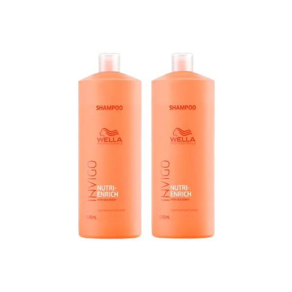 Kit Wella Professionals Invigo Nutri Enrich Sh 1000ml - 2 Un