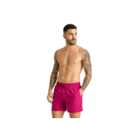 Short Masculino em Linho Premium Mauricinho Bermuda Praia - Rosa/P