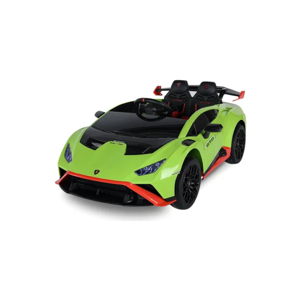 Carro Elétrico Lamborghini Huracán 12v Com Controle Remoto Cor Verde Voltagem Do Carregador 110v/220v
