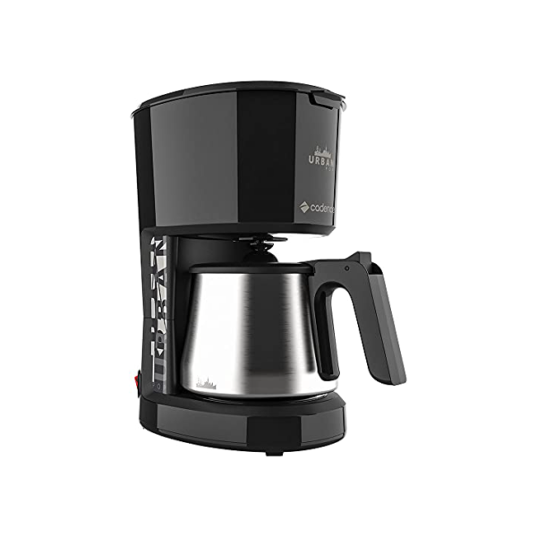 Cafeteira Urban Pop Preto/Inox, 110V, Cadence