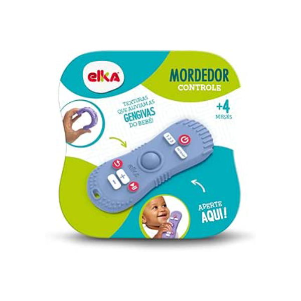 Mordedor Controle TV- Cinza