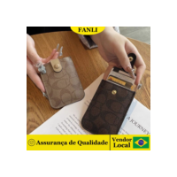 Anti-roubo feminino desmagnetização titular do cartão puxar titular do cartão pequeno novo estilo portátil titular do ca