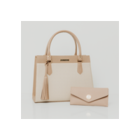 Bolsa feminina grande transversal tiracolo tote kit carteira porta moedas porta cartão
