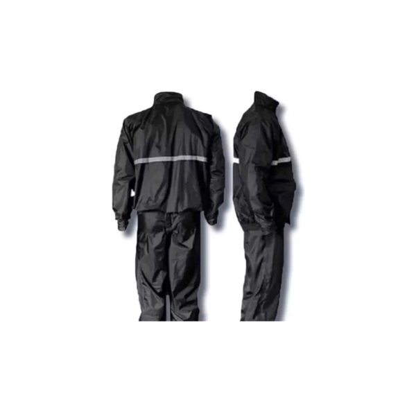 Conjunto Capa De Chuva Roupa Para Motoqueiros Ciclistas Impermeável Calça Jaqueta C/ Capuz - Abcshop