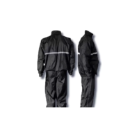 Conjunto Capa De Chuva Roupa Para Motoqueiros Ciclistas Impermeável Calça Jaqueta C/ Capuz - Abcshop
