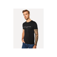 Camiseta Tommy Hilfiger Core Logo Tee Masculina - Preto