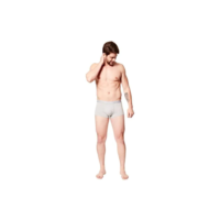 Kit 2 Cuecas Boxer Masculinas Elástico Calvin Klein