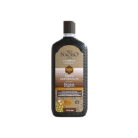 TIO NACHO Shampoo Antiqueda Hidratante com Henna Egipcia e Geleia Real para Cabelos Grisalhos, Fortalecimento e Nutrição Profunda dos Fios 415 ml 1-Pack