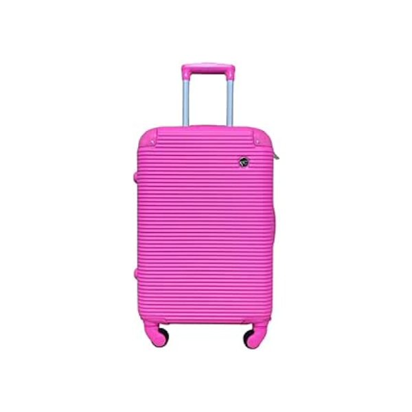 Mala de Viagem de Bordo com rodas 360° Capacidade 10kg (PINK, 58X38X25 (12KG))