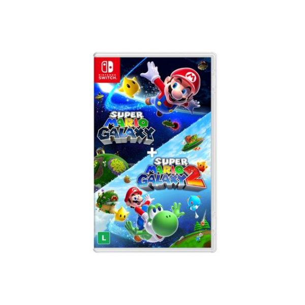Jogo SUPER MARIO GALAXY + SUPER MARIO GALAXY 2, Nintendo Switch - NT000059NSW