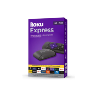 Roku Express | Dispositivo De Streaming Para Tv Hd/full Hd Com Controle Remoto