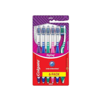 Escova de Dente Colgate Zig Zag Antibac 6 unid, Modelo: 61023926, Cor: Multicolorido