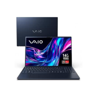 Notebook VAIO FE16 AMD Ryzen 5-5625U Linux 8GB RAM 256GB SSD Wi-Fi 6 Tela 16'' IPS WUXGA Antirreflexo - Cinza Grafite - VJFE69F11X-B0411H - Permite upgrade de memória RAM e SSD