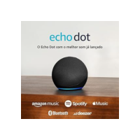 Echo Dot 5ª geração | O Echo Dot com o melhor som já lançado | Cor Preta