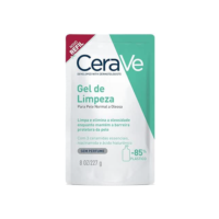 CeraVe, Gel de Limpeza Facial para pele oleosa, com Ácido Hialurônico e Niacinamida