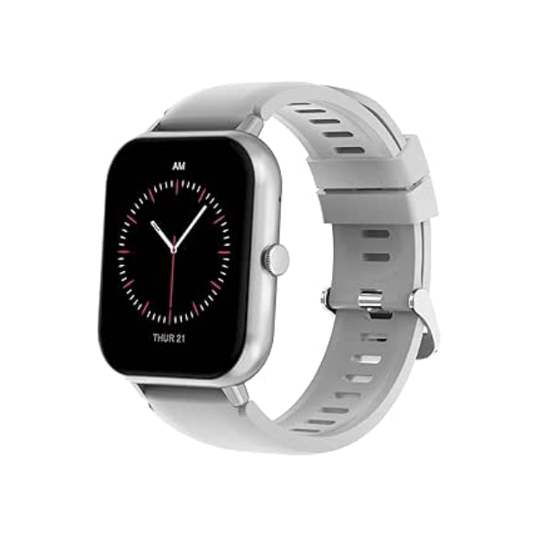 SmartWatch, relogio smartwatch feminino com 1.83" Ecrã tátil, à prova d'água IP68, Recebimento de Notificações, relogio smartwatch masculino com 100+ Modos Esportivos Faz e Recebe Ligações (Prata)
