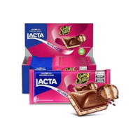 Chocolate Lacta Recheado Sonho De Valsa Caixa Com 17 Unidades De 98g