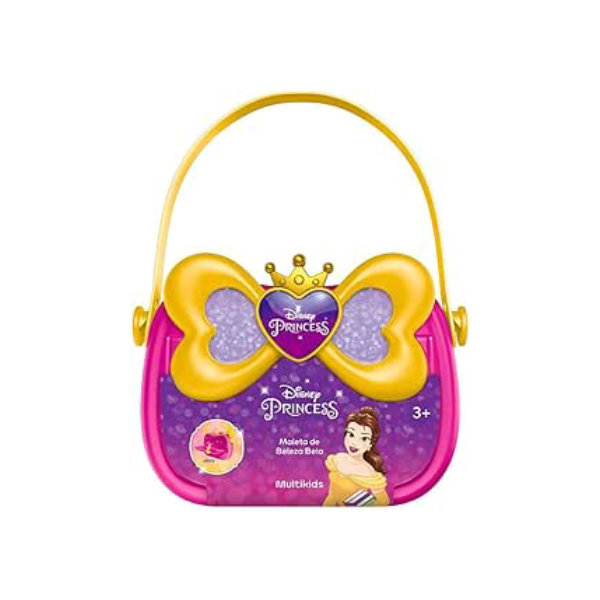 Maleta da Maquiadora Disney Bela com Acessórios Multikids - BR1981