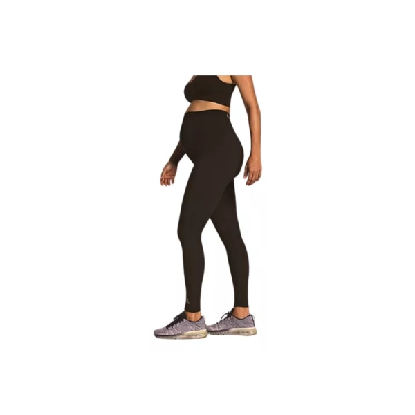 Legging Gestante Loba Lupo Sem Costura Confortável Preta