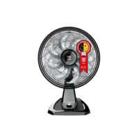 WAP Ventilador de Mesa e Parede 50cm FLOW TURBO, com Tecnologia Silenciosa e Econômica, 8 Pás e 3 Velocidades, 180W 220V